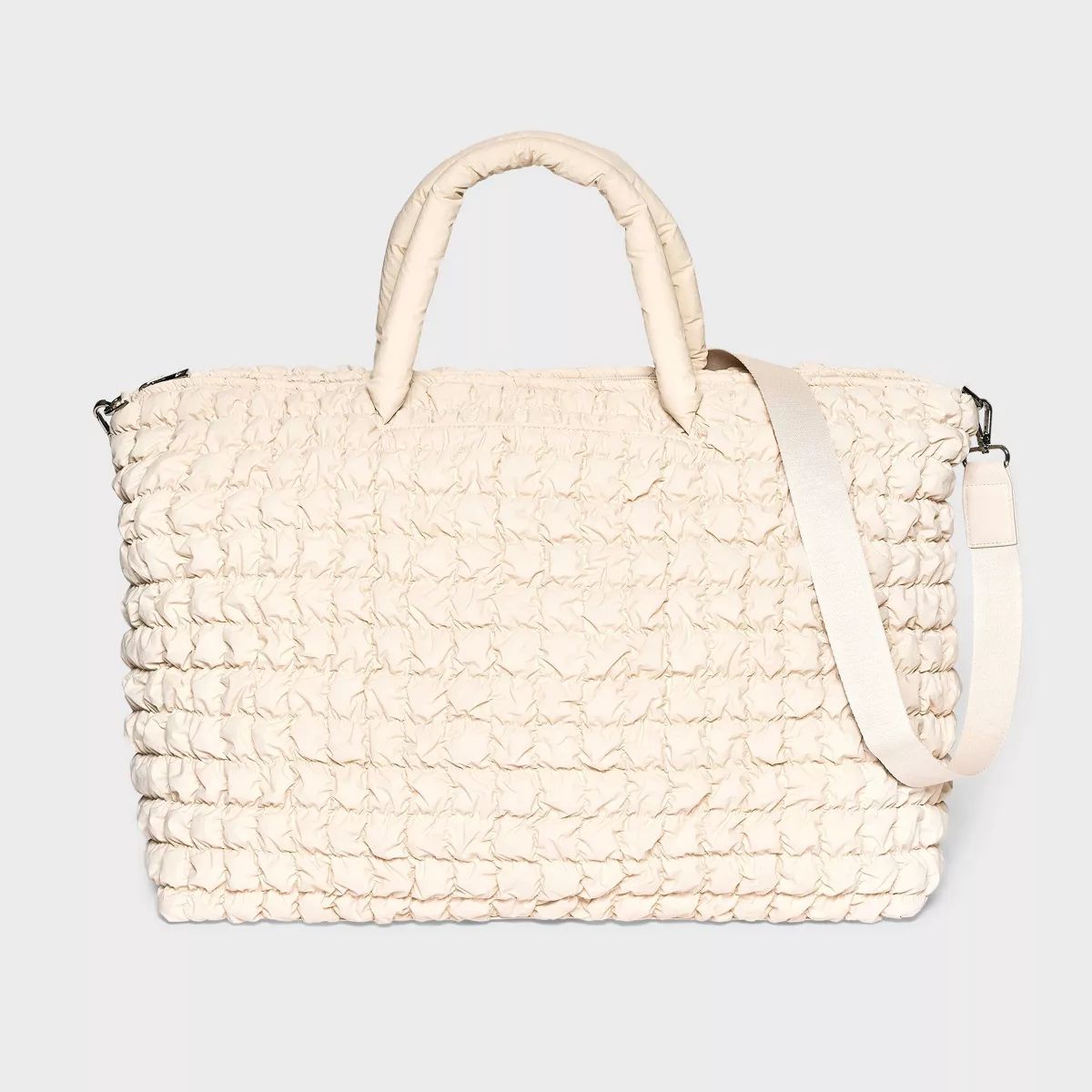 Athleisure Soft Puff Weekender Bag - A New Day™ Off-White | Target