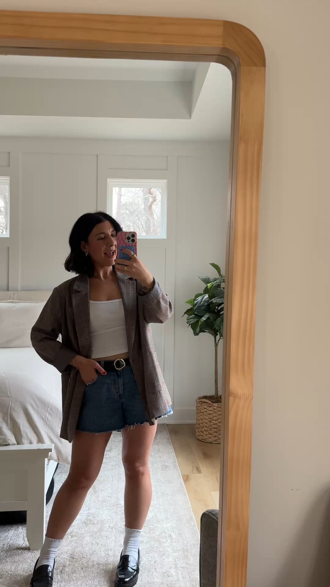 pinterest inspired spring wfh ootd 

tank : large
shorts : 27

#LTKSeasonal #LTKStyleTip #LTKBeauty