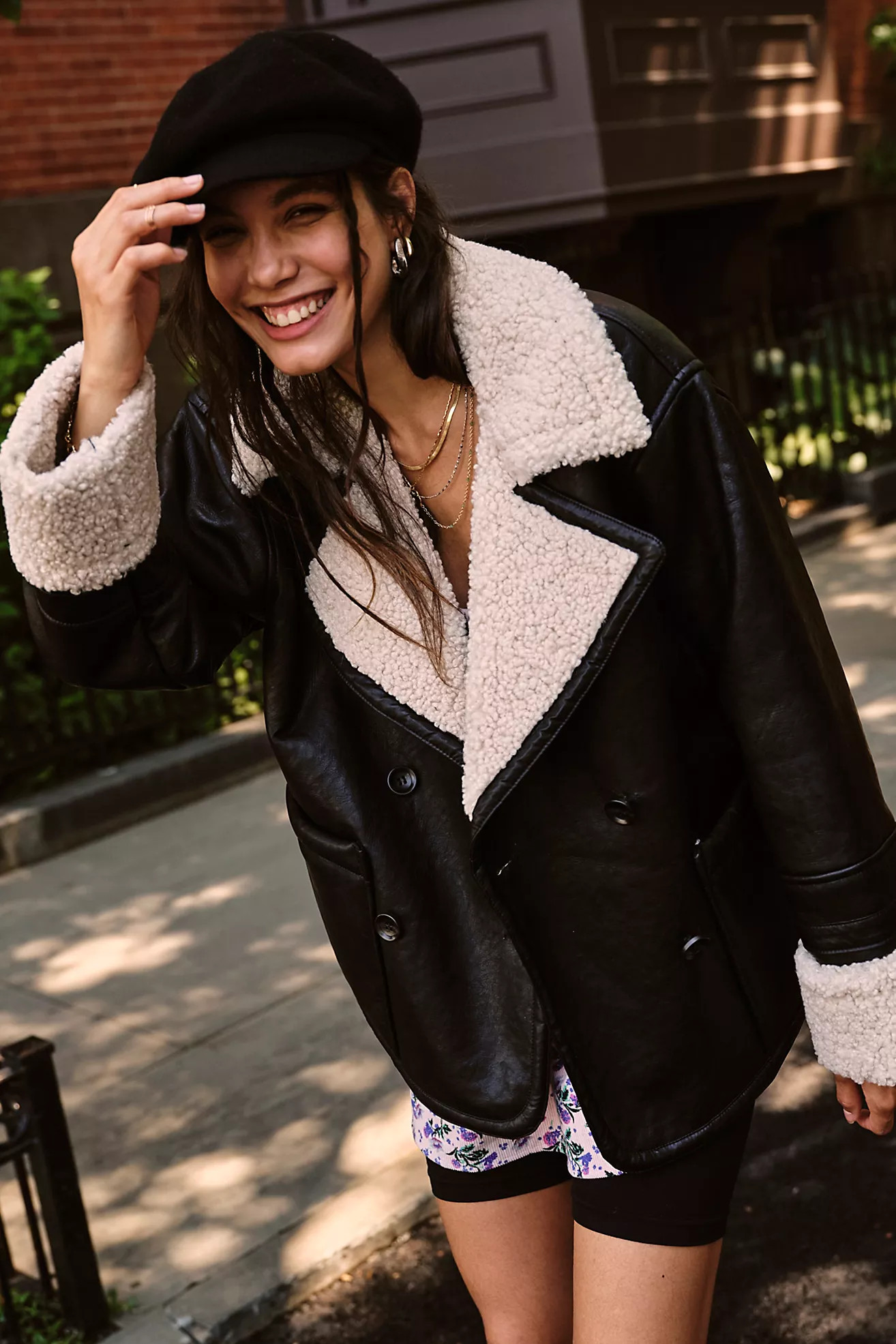We The Free Kaja Vegan Bonded Peacoat | Free People (Global - UK&FR Excluded)