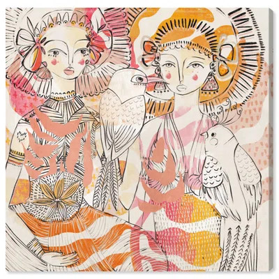 Friends Canvas Boho Maximalist Wall Art by Art Remedy | Wayfair North America