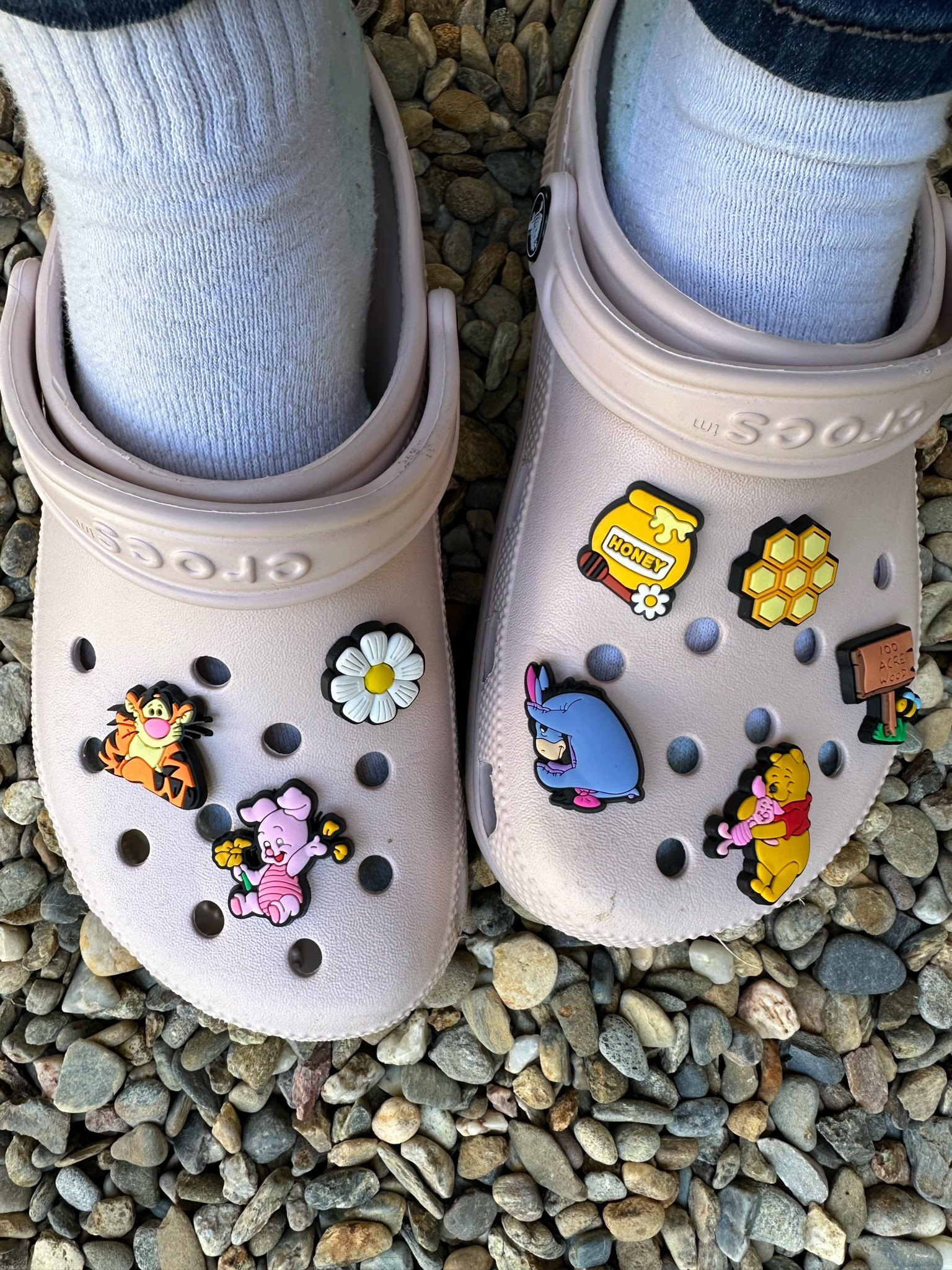 The cutest croc charms I’ve ever seen! I wasn’t a croc girlie until I fell for the trap of adorable charms. When I saw these Winnie the Pooh ones I knew it was over! 

#LTKShoeCrush