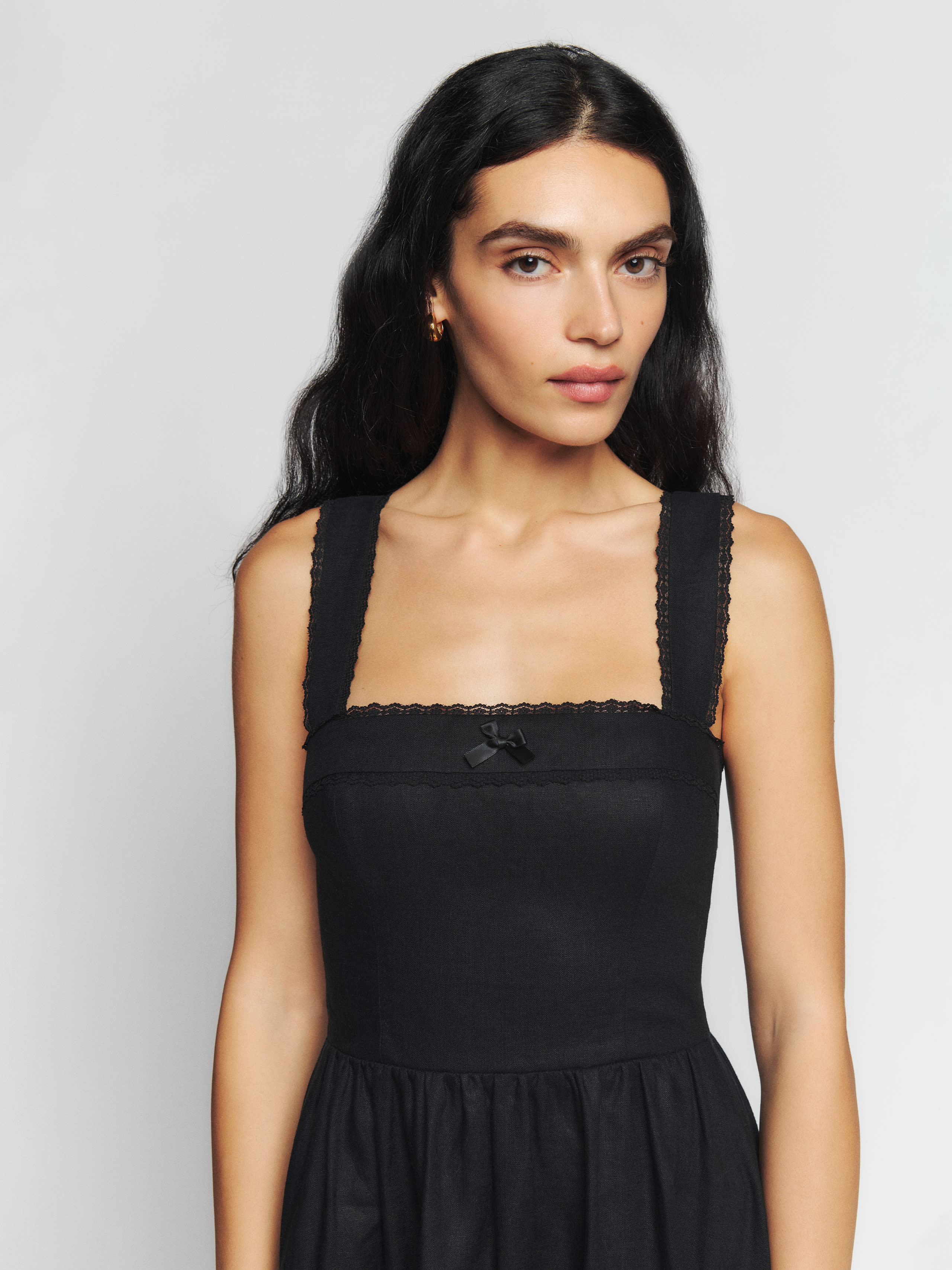 Rowen Linen Dress | Reformation (Global)