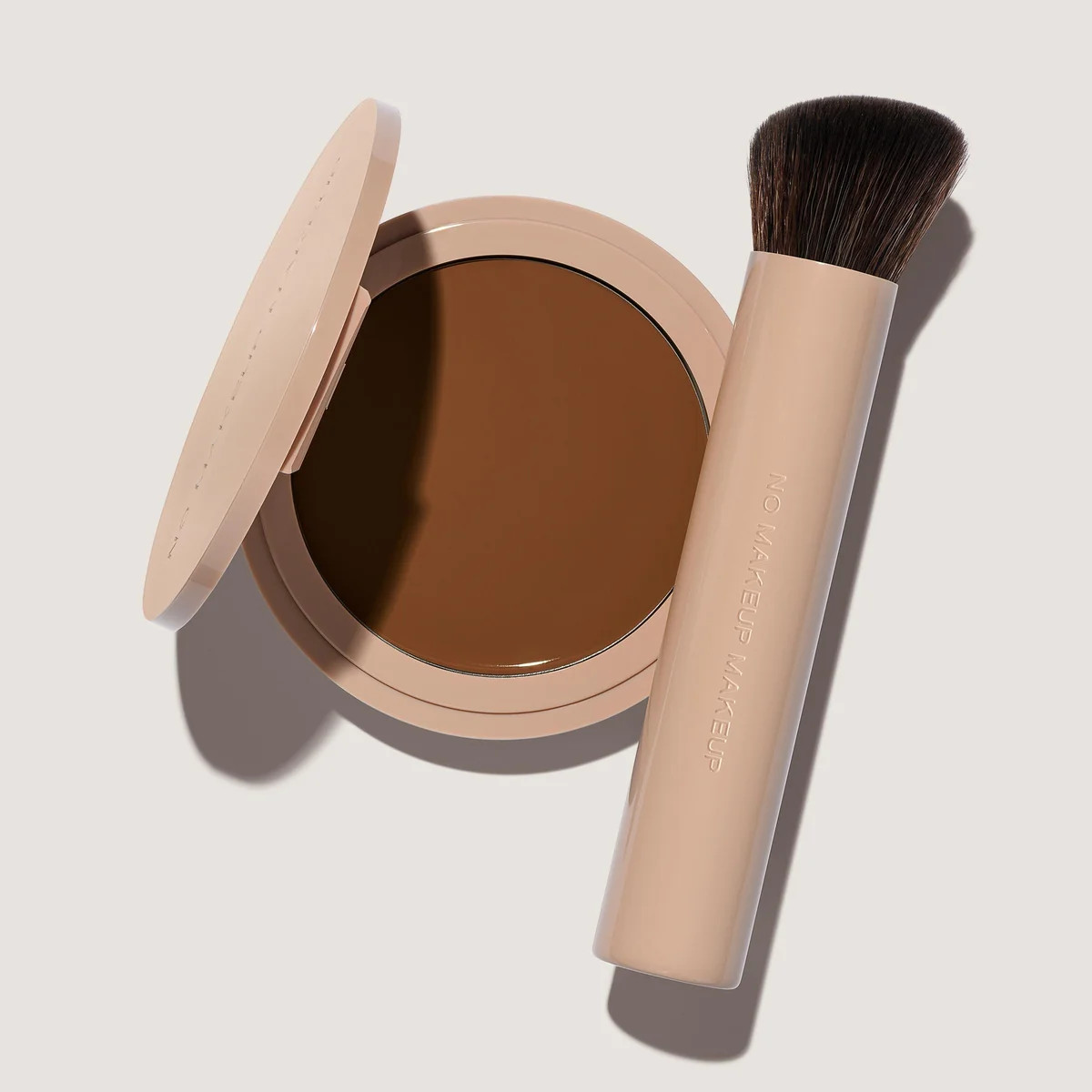No Makeup Makeup\u00ae Foundation + Brush Duo - Dark - NoMakeupMakeup | No Makeup Makeup
