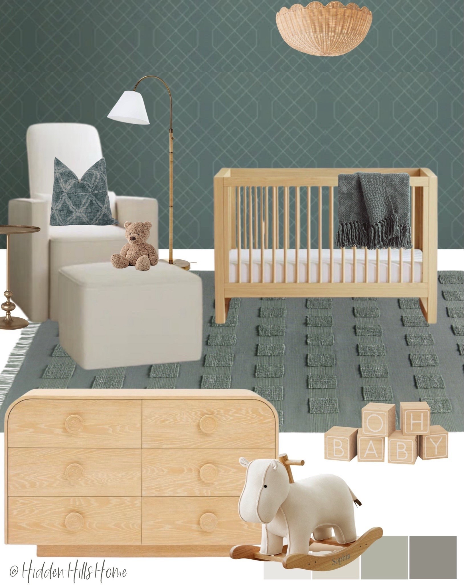 Baby nursery mood board, baby nursery design, green nursery inspo, nursery decor #babyroom



#LTKCyberWeek #LTKHome #LTKBaby