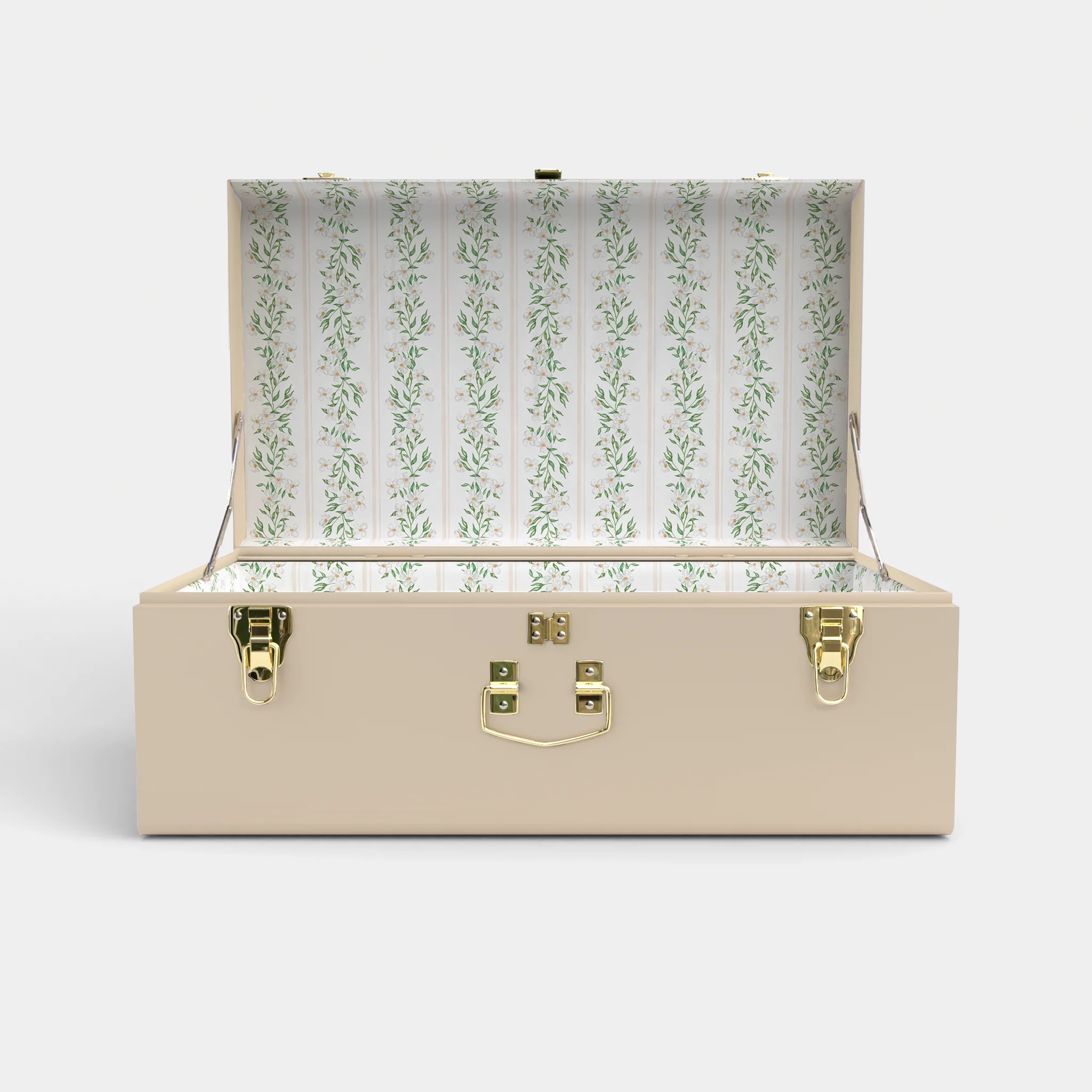 Grand Classic Trunk - Limited Edition Beige | Petite Keep, LLC