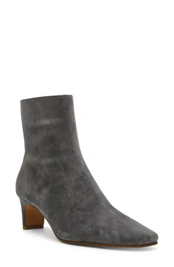 Steve Madden Delvie Bootie in Grey Suede at Nordstrom Rack, Size 6 | Nordstrom Rack