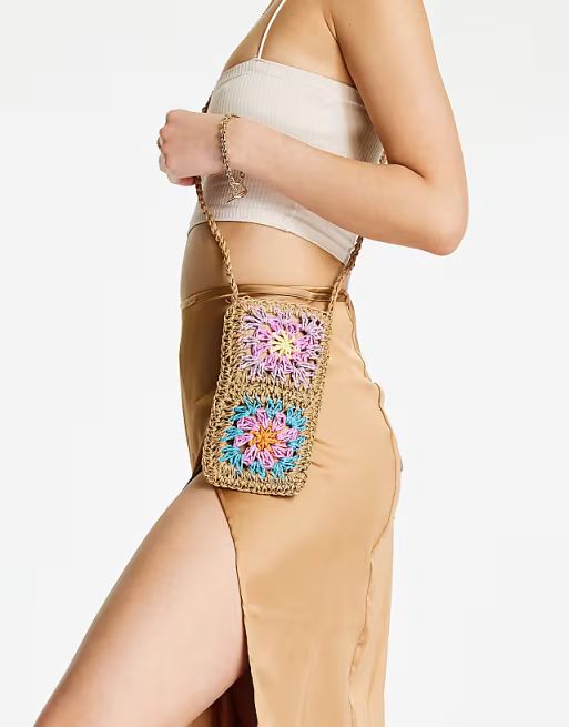 Topshop crochet pouch shoulder bag | ASOS (Global)