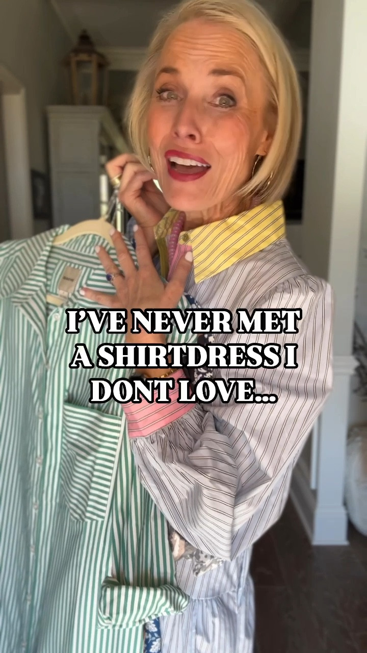 I’ve never met a shirt dress I didn’t love, and these four from @anthropologie are no exception! 😍 

From classic stripes to fun florals, these dresses are effortless, flattering, and perfect for any occasion. Whether you love a long flowy look or a chic shorter style, there’s a shirtdress for everyone!

Anthropologie has so many gorgeous prints to choose from—trust me, you’ll want them all! Which one is your fave? 👇✨

#SpringFashion 
#EffortlessStyle 
#StyleOver40 
#MidlifeFashion 
#outfitinspiration 
#affordablefashion 
#outfitinspo
#laurenoggsgee
#over50style 
#lookalike
#shopltk
#ltkover50
#ltkover40
#lookforless
#ltkfindsunder50 
#ltkwatchnow
#getyourcolonoscopy


#LTKStyleTip #LTKWatchNow #LTKOver40