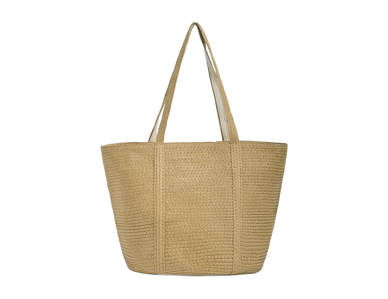 Straw Bags for Women, Woven Straw Tote Bag Raffia Beach Shoulder Handbag for Summer Travel 2025 | Amazon (US)