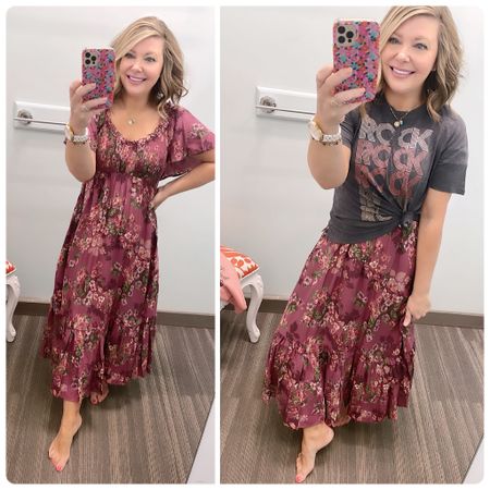 25% OFF this beautiful dress! It’s a new arrival but only on sale today! I’m wearing a small here but bought the XS. It runs large. My picture does not do this justice, it’s so cute in oerson! 

#LTKsalealert #LTKstyletip #LTKunder50