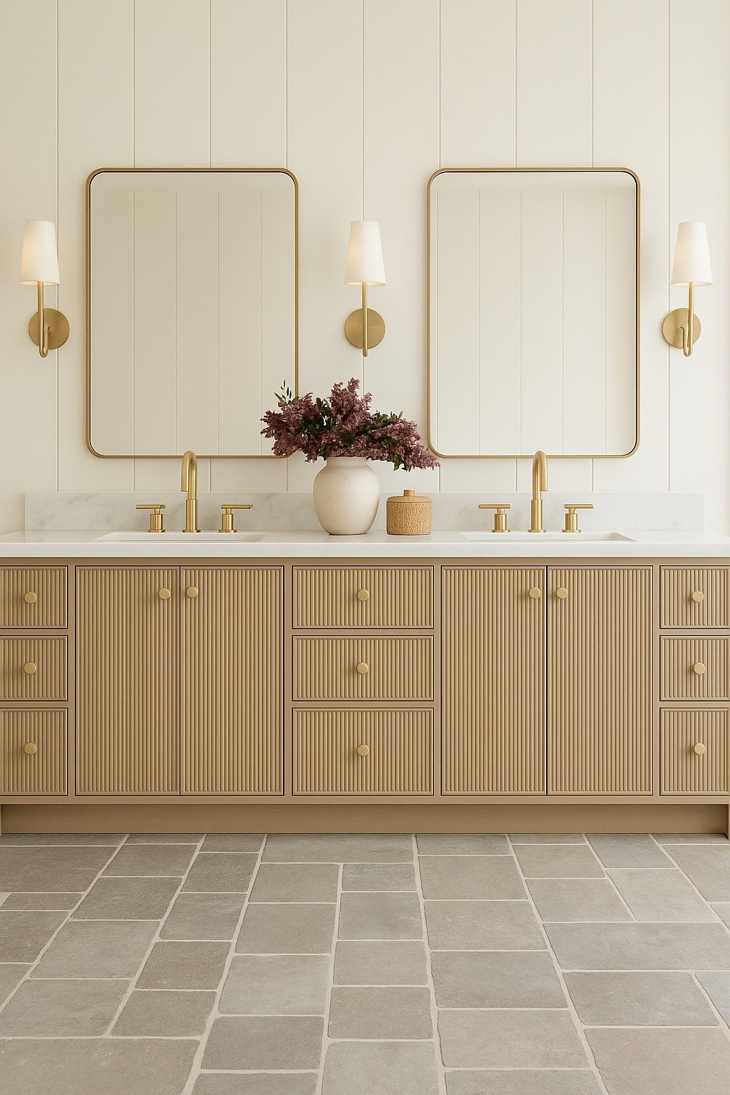 Bathroom ideas, mood boards, design boards, bathroom vanities, bathroom tile, mirrors, sconces

#LTKHome