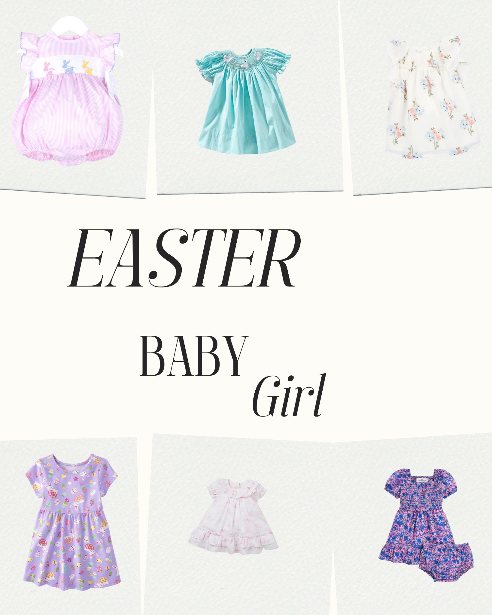 Easter baby girl

#LTKSeasonal #LTKBaby #LTKKids