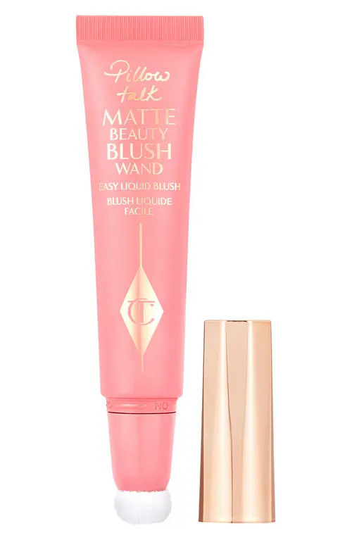 Charlotte Tilbury Pillow Talk Beauty Blush Wand in Pillow Talk Pink Pop at Nordstrom | Nordstrom