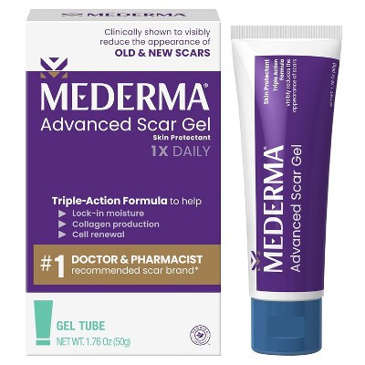 Mederma Advanced Scar Gel for the Appearance of Old and New Scars, 1.76 oz | Target