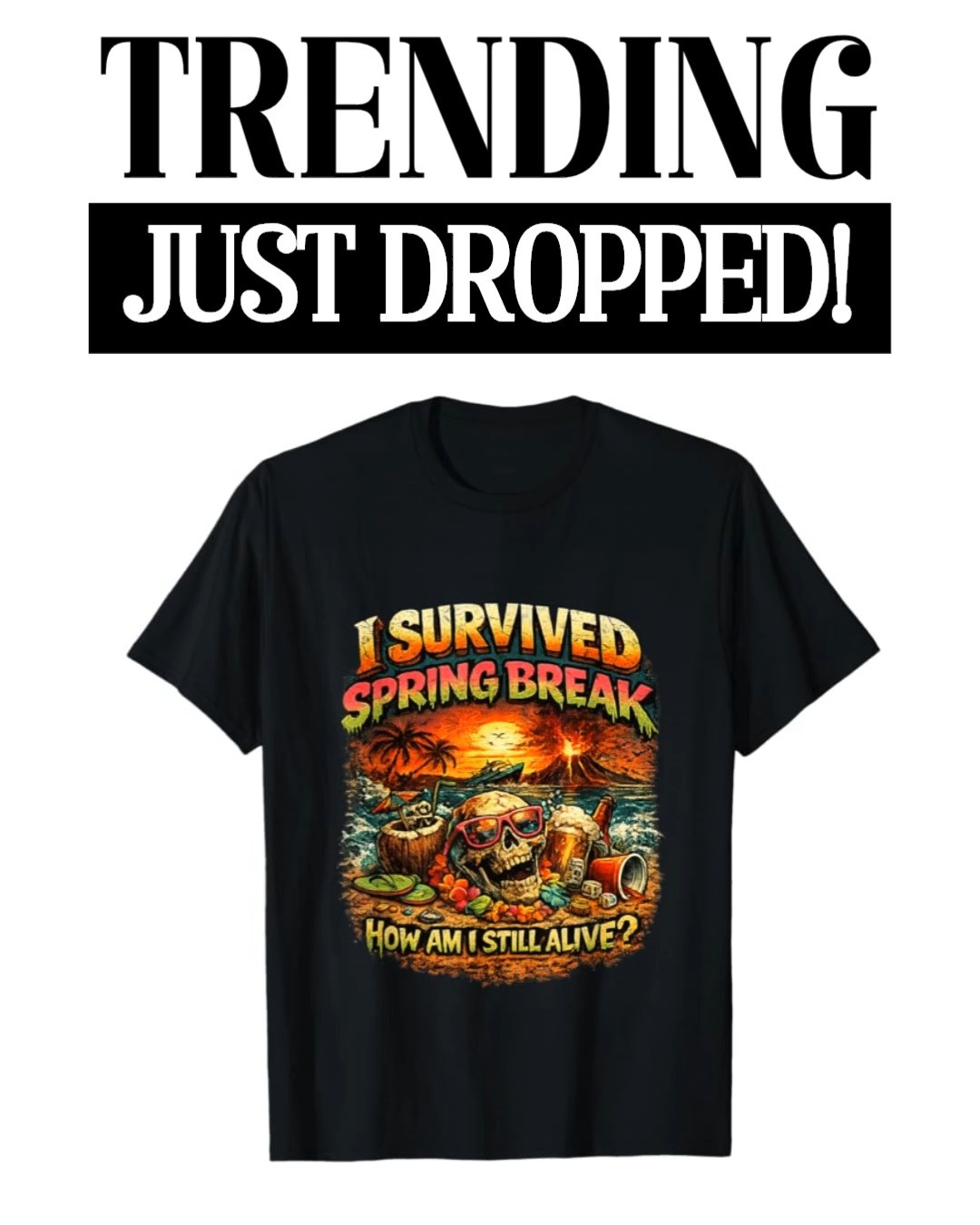 Spring break but make it funny 😎🌴 This “I Survived Spring Break” graphic is the perfect mix of comfy and playful—whether you’re heading to the beach, lounging poolside, or just living your best vacation life 🏖️✨ Easy to style with shorts or leggings for that effortless, laid-back vibe!
#LTKtravel #LTKstyle #LTKunder50 #LTKsummer 

 #LTKSeasonal #LTKSaleAlert #LTKMens