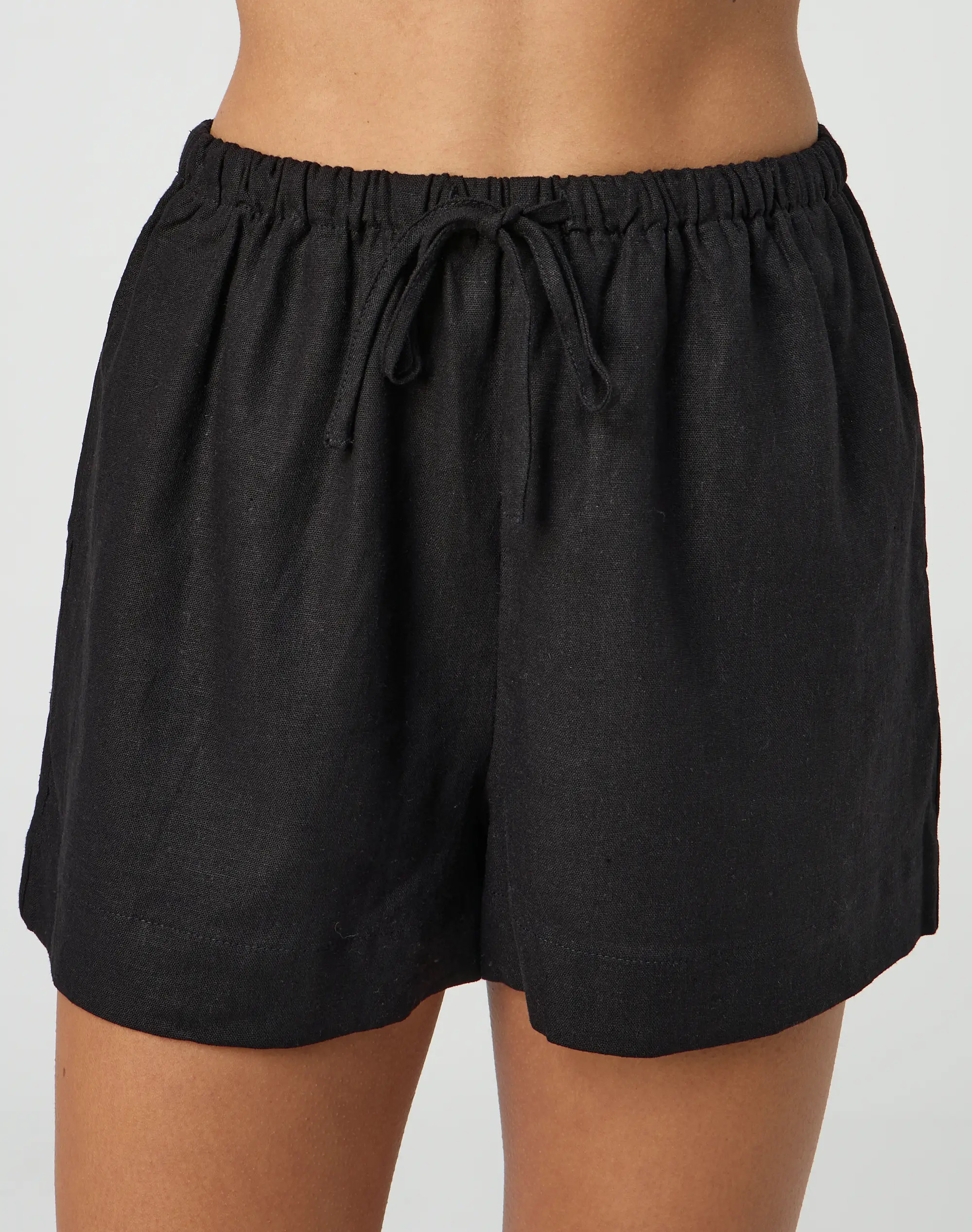 Linen Drawstring Shorts | Glassons (Australia)