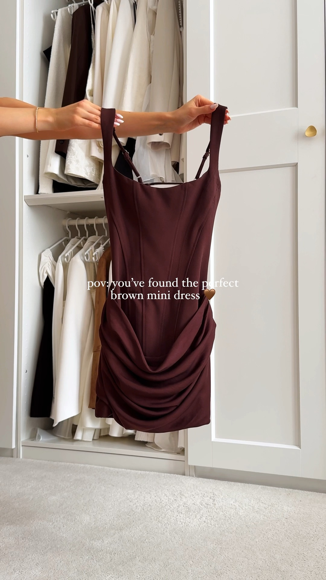 Color of the season 🍂🥹 found the perfect brown mini dress 🤎

This dress would be perfect for special fall / winter occasions, birthday party, date night, cocktails with the girls, holiday, night out, dinner parties…🥂

#outfitideas #stylingtips #fashionhacks #fallfashion #styleinspiration #ootdfashion #chicstyle #howtostyle #outfitstyle #fashiontips #ootdinspiration #falloutfits #closetgoals #babyboofashion #grwm #minidress

#LTKSeasonal #LTKStyleTip #LTKParties