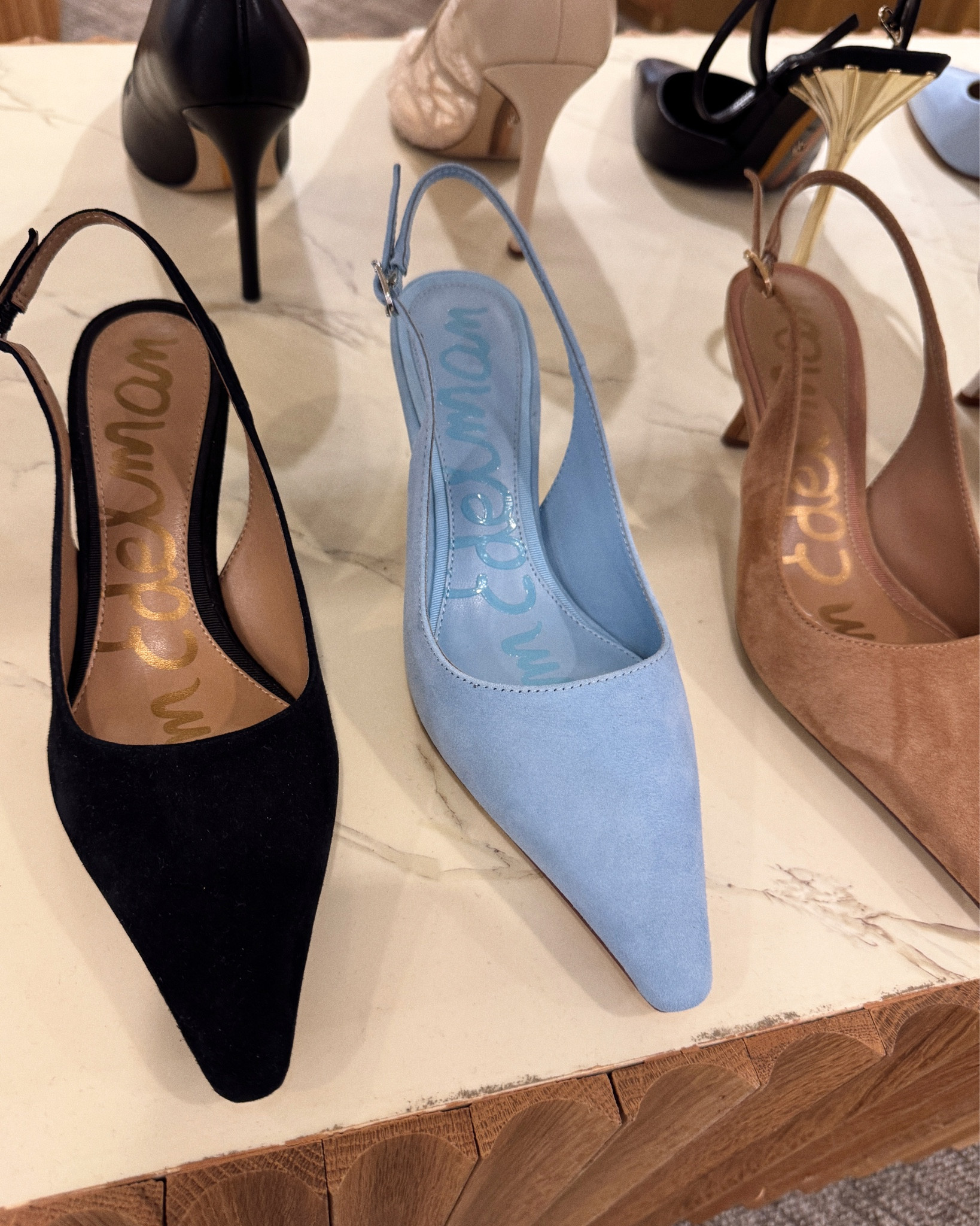 Loving all the blue heels for spring 😍

#LTKSeasonal