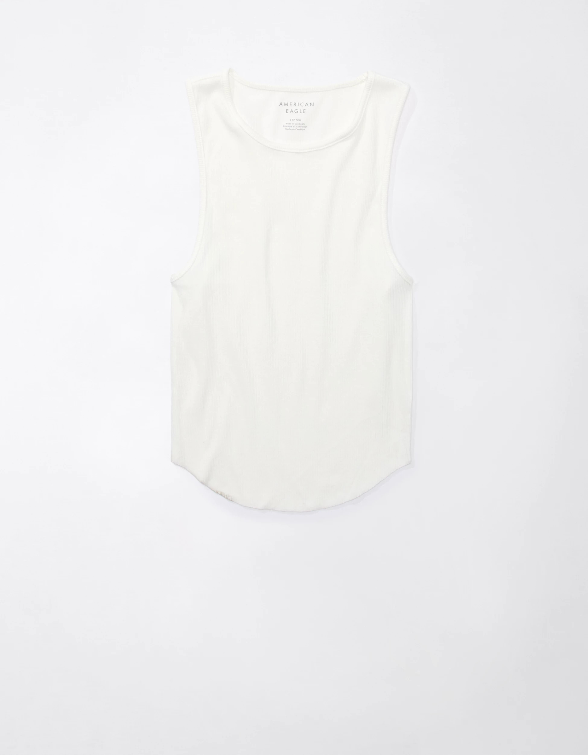 AE High Neck Daily Fave Tank Top | American Eagle Outfitters (US & CA)
