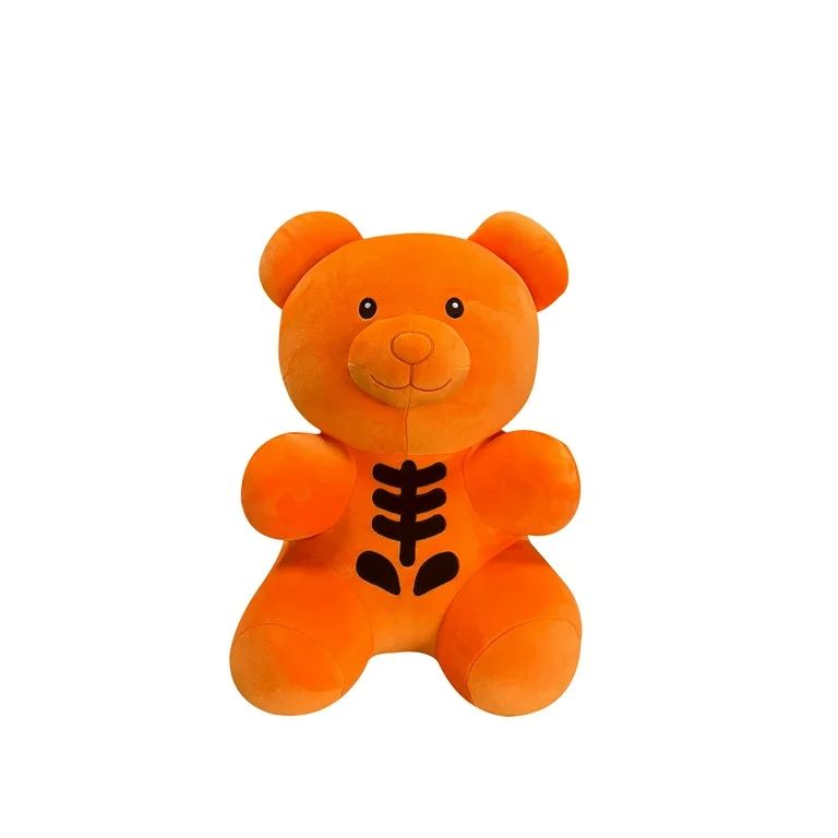 Halloween Orange Gummy Bear Plush, 16 in, by Way To Celebrate - Walmart.com | Walmart (US)