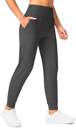 Soothfeel Women's Fleece Lined Joggers Pants High Waisted Water Resistant Thermal Sweatpants Wint... | Amazon (US)