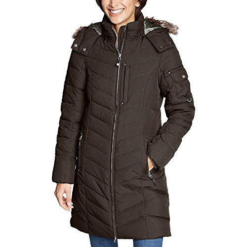 Eddie Bauer Women's Sun Valley Down Parka, Cocoa, X-Small | Amazon (US)