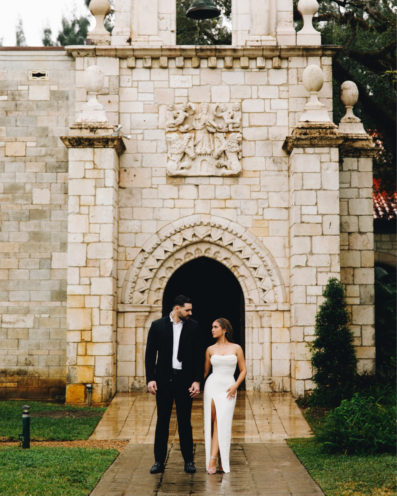 Engagement photos 🤍🕊️💍✨ I still can’t believe how these turned out. My make up lasted through the pouring rain with the Charlotte tilbury setting spray I linked. Also these shoes are amazing quality after running and dancing with them in the rain they still look brand new. Dress is amazing quality from Oh Polly, double lined so even when wet, it wasn’t see thru what so ever. 

#LTKwedding #LTKbeauty #LTKshoecrush