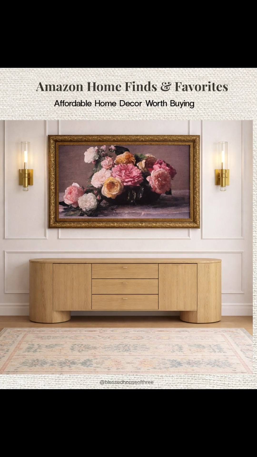 Amazon home finds & favorites that are actually worth buying 🤍 sharing my favorite affordable home decor pieces that give that high-end neutral look without the high price tag. think warm wood tones, soft textures, and timeless pieces you can use year-round. these are some of my most loved finds lately and they style beautifully in any space. perfect for living rooms, bedrooms, and everyday cozy styling. Love the precut wall molding and battery operated wall sconces, also the rattan lamp. So many good finds.

#LTKHome #LTKSaleAlert