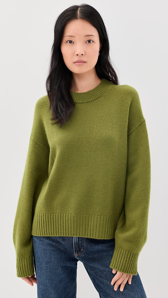 Cove Cashmere Oversized Crew Sweater | Shopbop