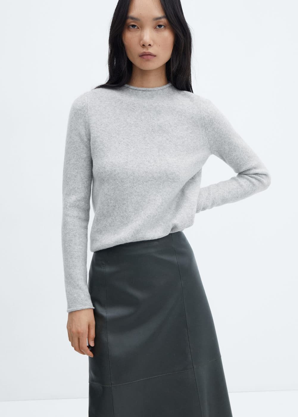 High collar sweater -  Women | Mango United Kingdom | MANGO (UK)