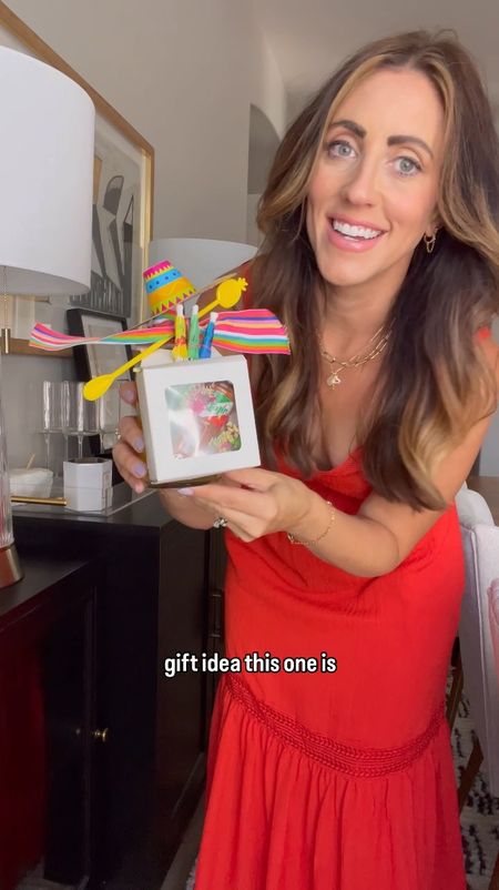 MARGARITA HOSTESS GIFT! 💃🏻🍹💃🏻I’m obsessed with the pineapple jalapeño margarita premium cocktail by @ontherocks & thought it would make a great Cinco de Mayo themed gift! Here are the details!:

🍍 jalapeño pineapple, margarita bottle by on the rocks
🍍 small gift box 
🍍 mini bottle of Tajin (@dollartree
🍍 fresh jalapeño
🍍 paper shred
🍍 colorful ribbon 
🍍 pineapple cocktail stirrer (@dollartree)
🍍 mini sombrero hat on top

And you’re off to your fiesta!! 💃🏻🍹💃🏻 

Red dress — size XS

#HostessGift #CincoDeMayo #Margarita #MargaritaLover #GiftIdea #Fiesta #Hostess #Entertaining  

#LTKGiftGuide #LTKfindsunder50 #LTKparties
