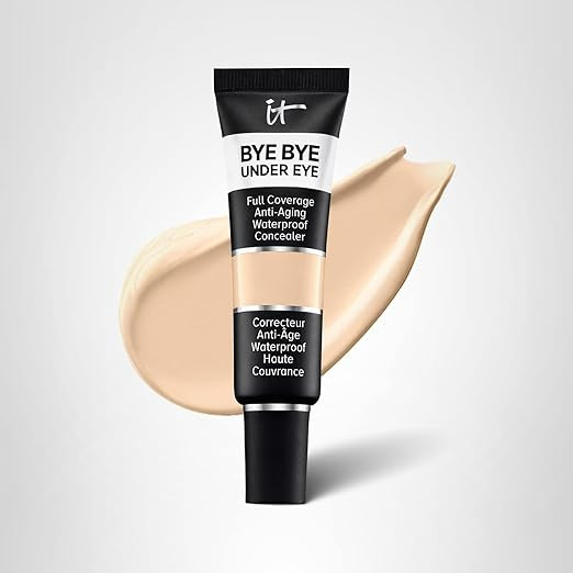 IT Cosmetics Bye Bye Under Eye Concealer - Water-Resistant, 24H Full Coverage Brightening Conceal... | Amazon (US)