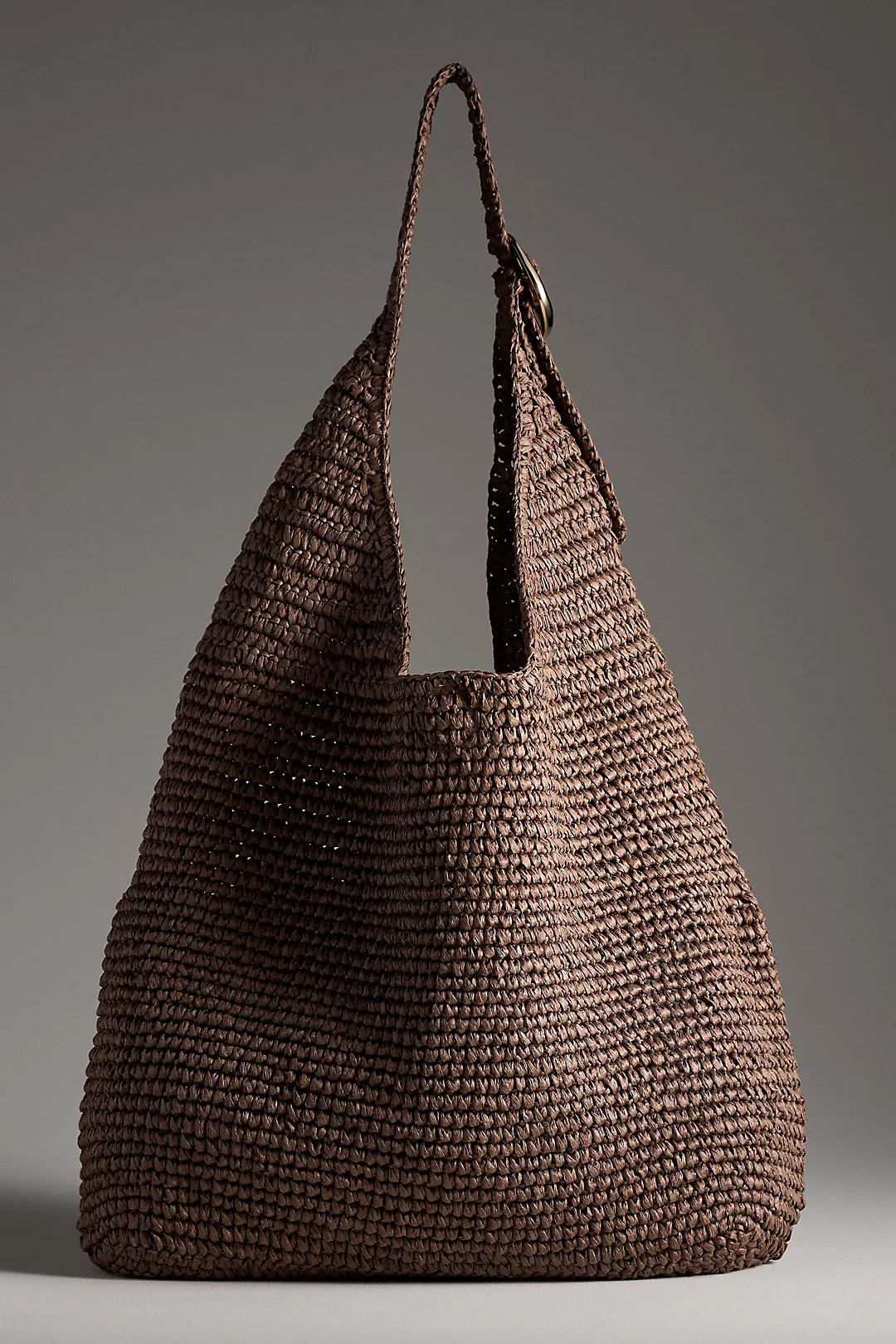 The Love Knot Slouchy Bag: Raffia Buckle Edition | Anthropologie (US)