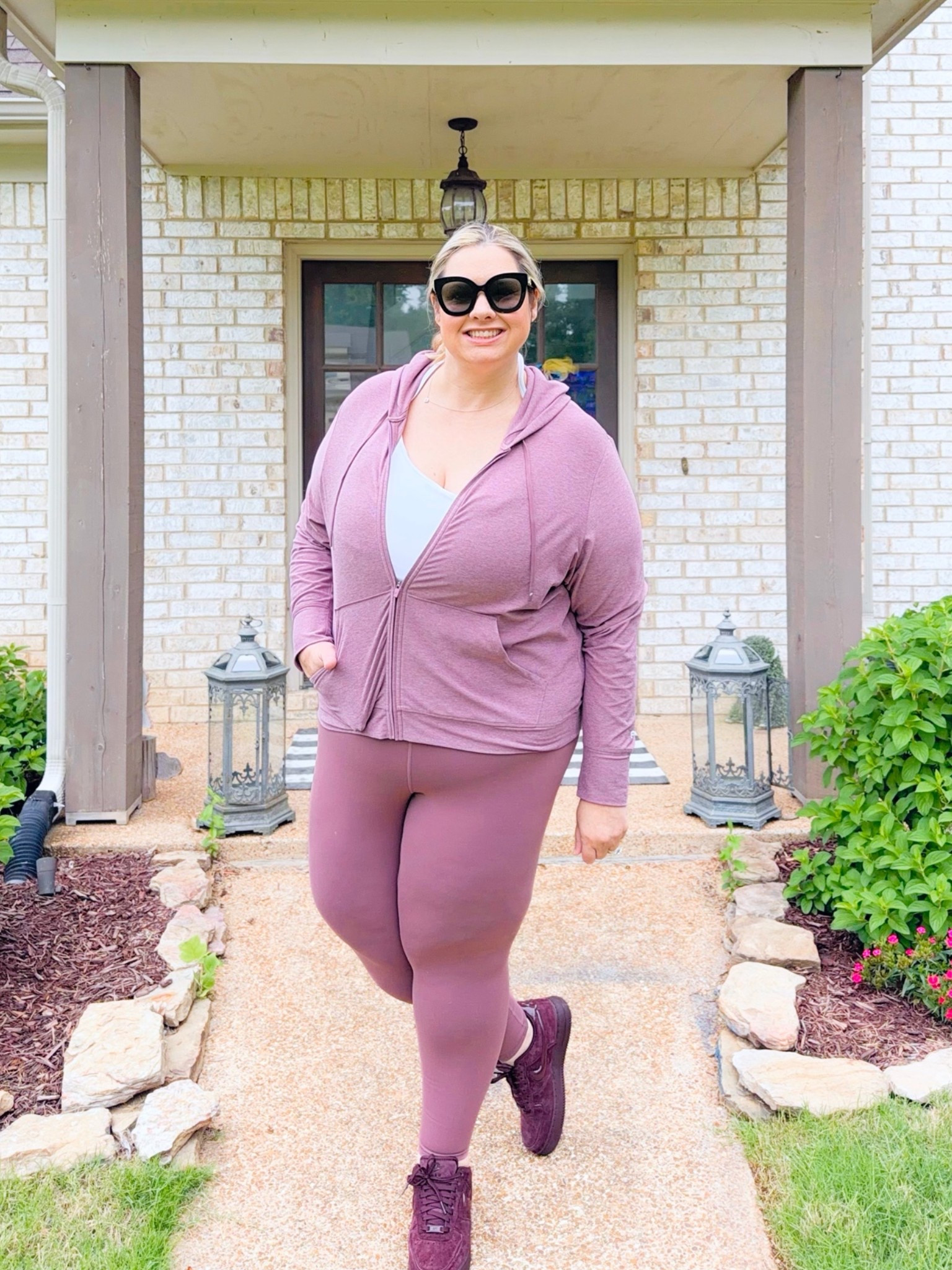 Wearing Fabletics for an easy mom on the go look. I am loving this color too, it comes in several styles.

#LTKootd #LTKmomlife #LTKdayinmylife