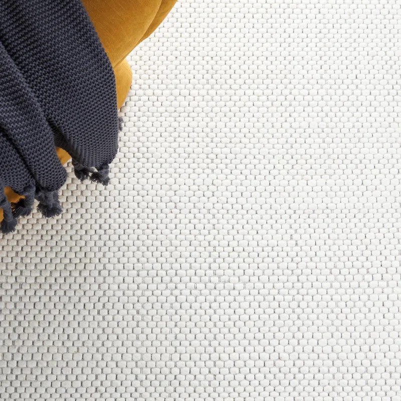 Marina Handmade Flatweave Ivory Rug | Wayfair North America