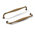 khtumeware 10 Pack 5inch(128mm) Hole Center Brushed Brass Cabinet Pulls Solid Heavy-Duty Satin Br... | Amazon (US)