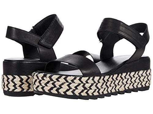 Sorel Women's Cameron Flatform Sandals - Black - Size 10.5 | Amazon (US)