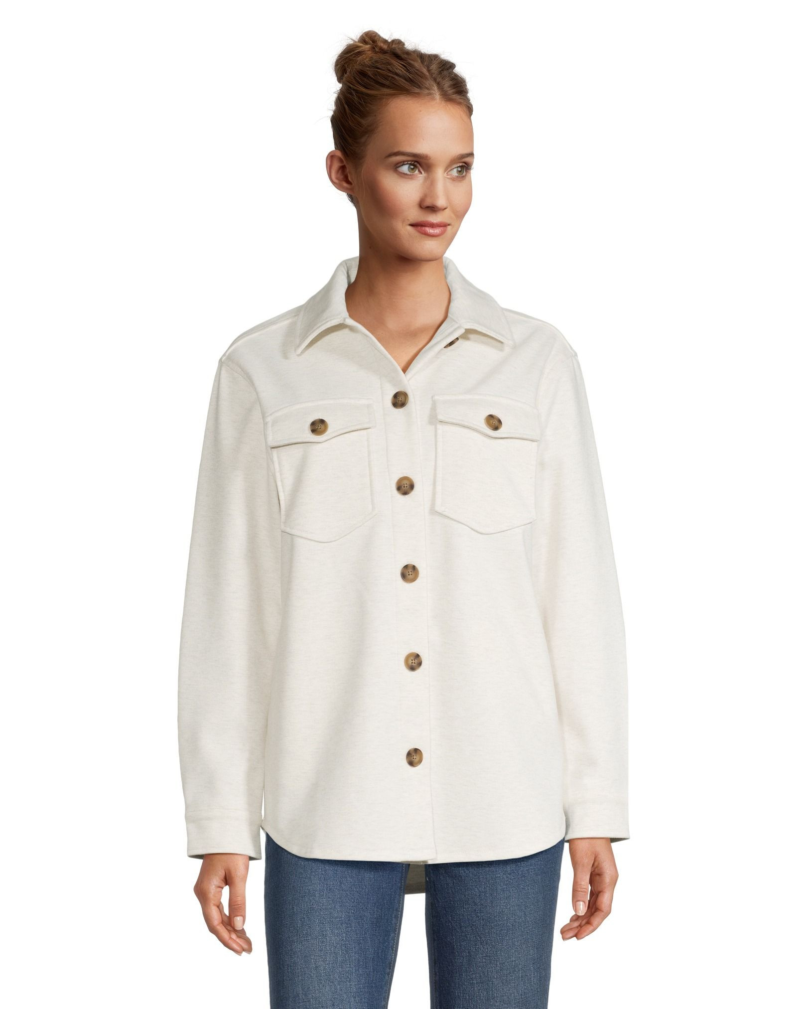 Denver Hayes Women's Knit Spring Shacket #3CHFDHSP4-911 | Mark's - Lequipeur