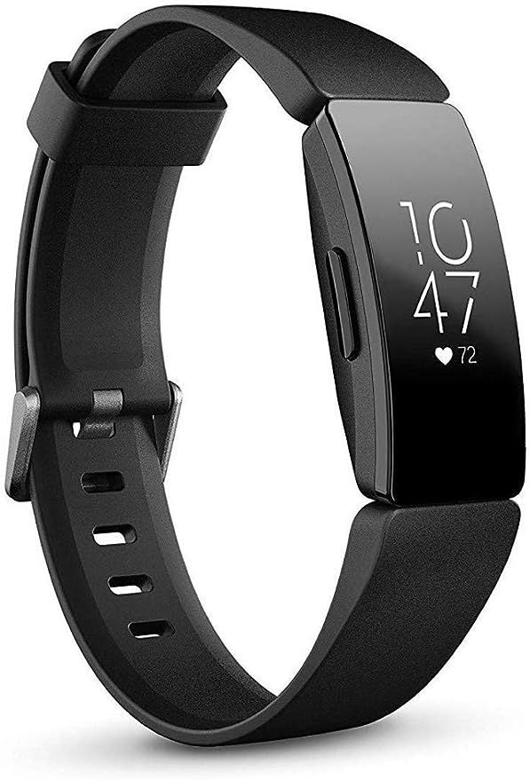 Fitbit Inspire HR Heart Rate and Fitness Tracker, One Size (S and L Bands Included), 1 Count | Amazon (US)