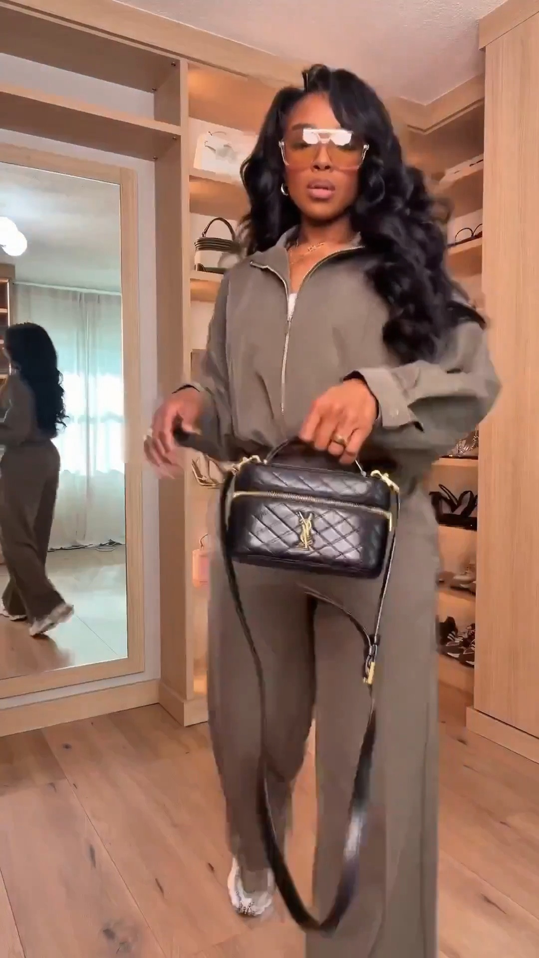 Scroll to shop this elevated athleisure look featuring a relaxed zip-up track jacket styled with matching wide-leg pants and sneakers for a polished yet comfortable outfit. Coordinated sets like this are easy to style multiple ways, making the cost per wear drop over time while building a versatile everyday wardrobe.

Perfect for travel days, running errands, casual outings, or comfortable everyday style.

5'4" | 138 lbs | 34D bust | 27" waist | 40" hips @Zara 

#LTKootd #LTKmomlife #LTKgrwm