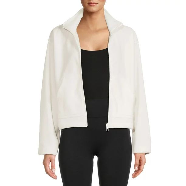 Avia Women's Full Zip Micro Fleece Jacket - Walmart.com | Walmart (US)