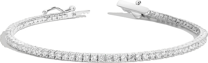 Aurate New York Lab Grown White Sapphire Tennis Bracelet | Nordstrom | Nordstrom