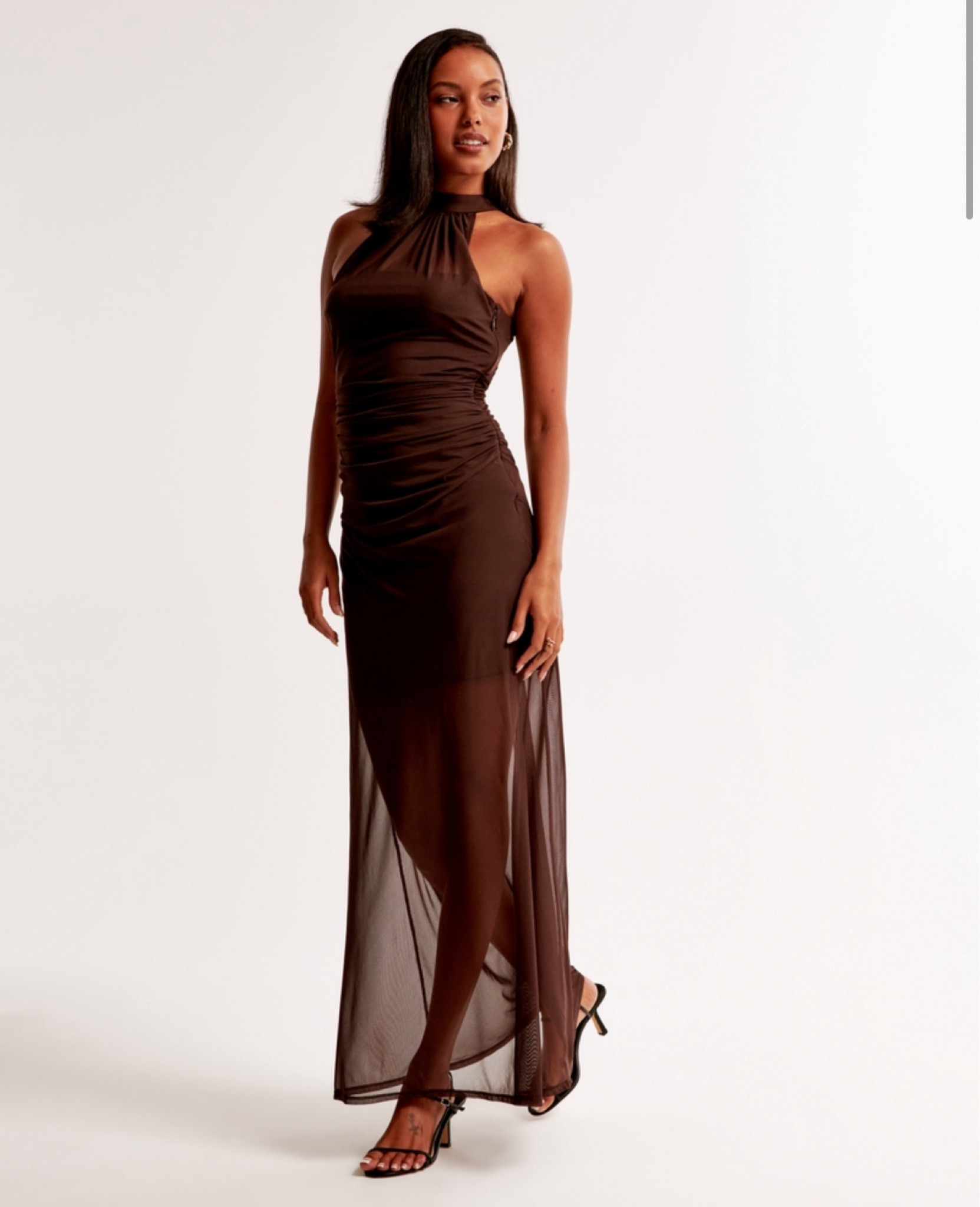 Wedding Guest Dress! Also come in tall sizes!

Brown is the perfect color for fall! A see through material on the bottom for a flattering look with a halter top and open back! 

Wedding guest 
Fall fashion 
Wedding guest dress
Abercrombie 
Brown dress 
Tall dress

#LTKWedding #LTKStyleTip