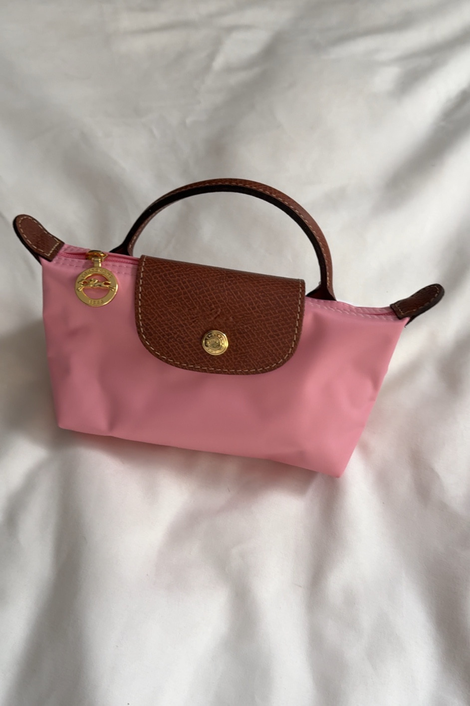 Pink mini longchamp!
