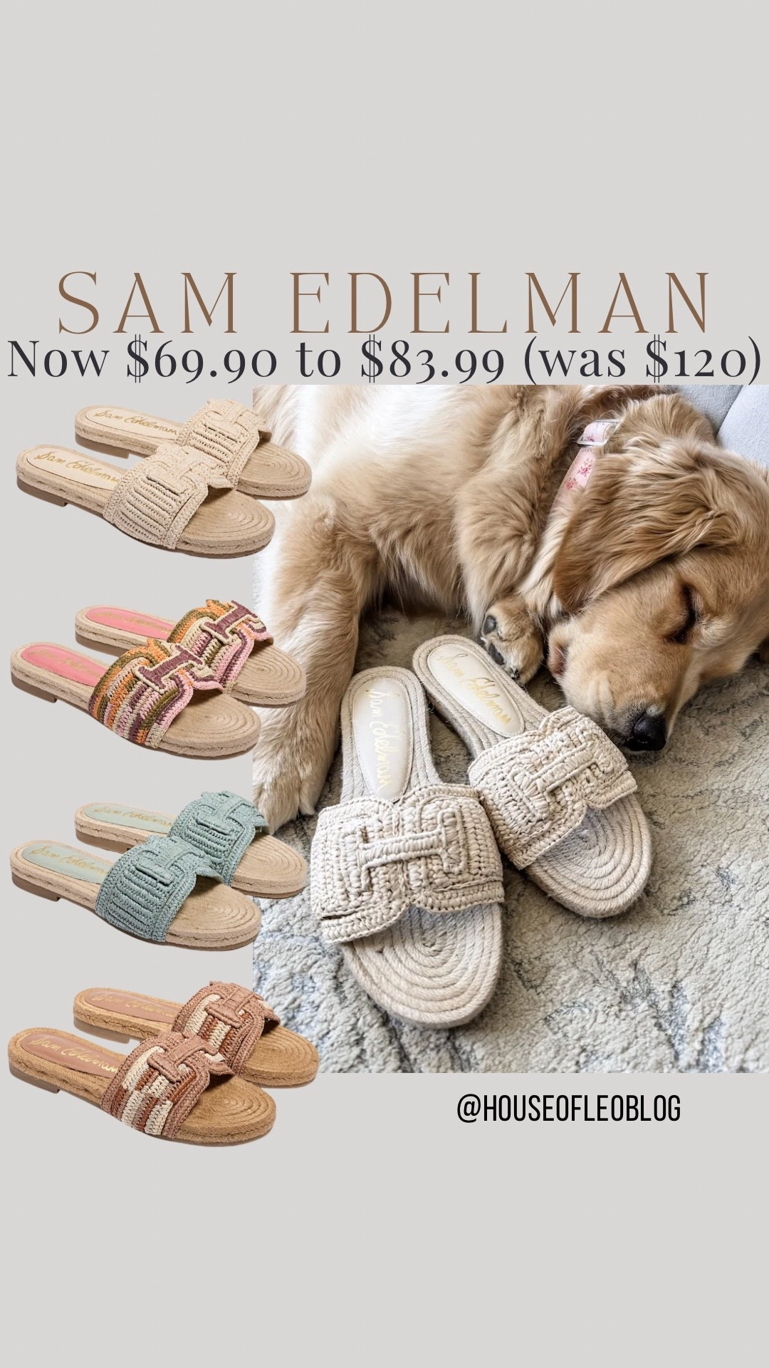 Sam Edelman sandals on sale. Straw sandals, TTS.

#LTKSaleAlert #LTKOver40