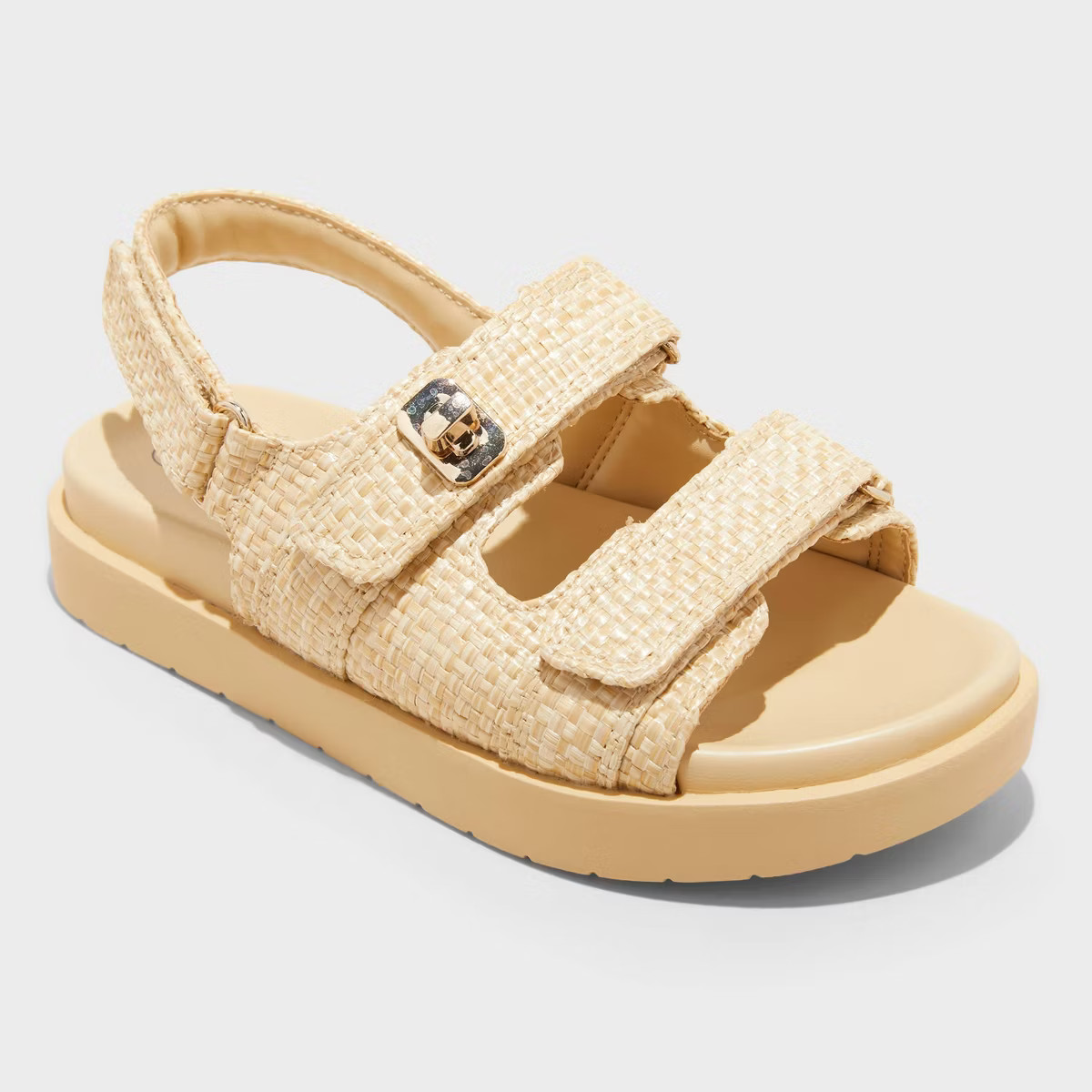Kids' Verity Platform Hardware Sandals - art class™ | Target