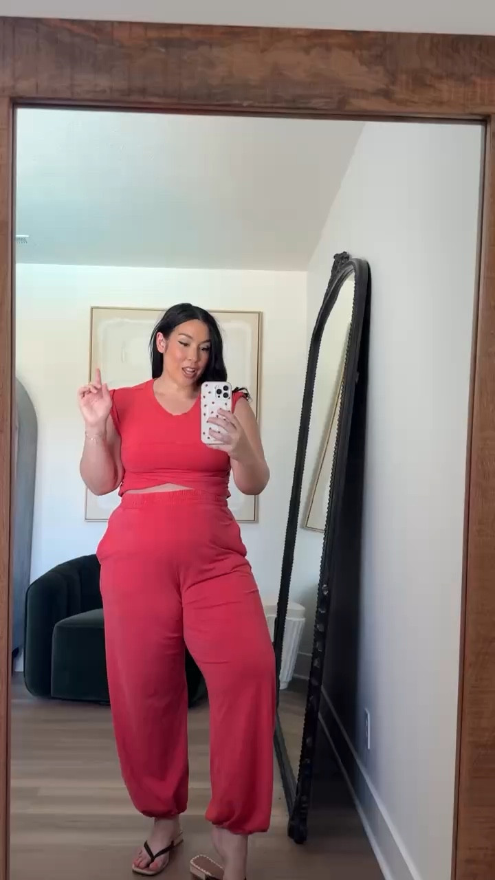 Midsize casual spring outfit under $100! Wearing a size xl 
-
-
-
Casual jumpsuit, soft pants, easy outfit, mom outfit, comfy outfit, free people jumpsuit, matching set, striped pants, midsize outfit, midsize style

#LTKMidsize #LTKootd