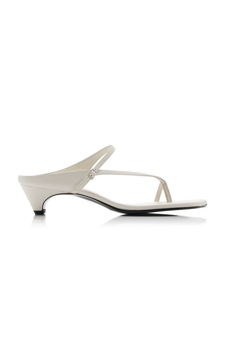 Oblique Leather Sandals | Moda Operandi (Global)