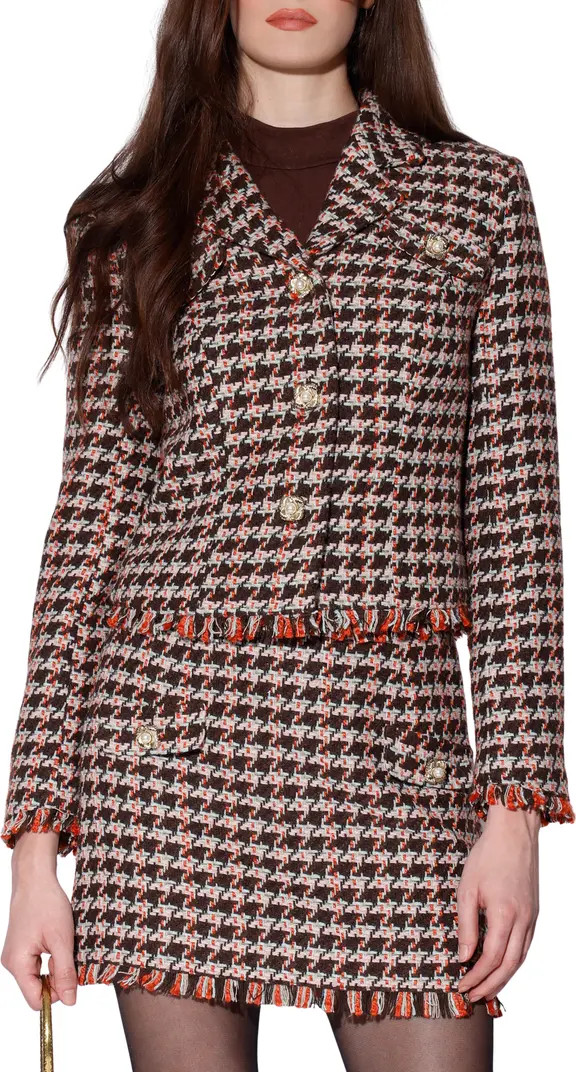 Walter Baker Veronica Tweed Blazer | Nordstromrack | Nordstrom Rack