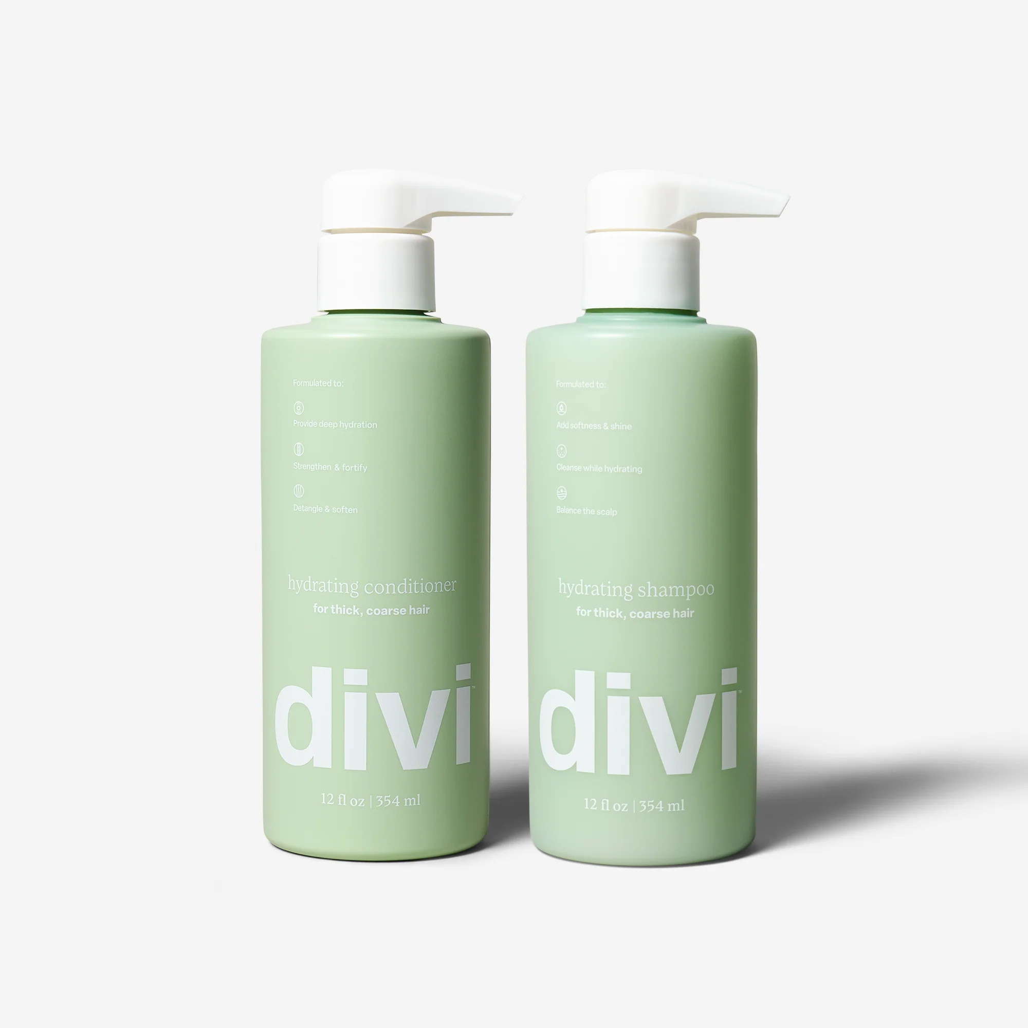 Divi Hydrating Shampoo & Conditioner | Deep Moisture for Thicker Hair | Divi Official LLC